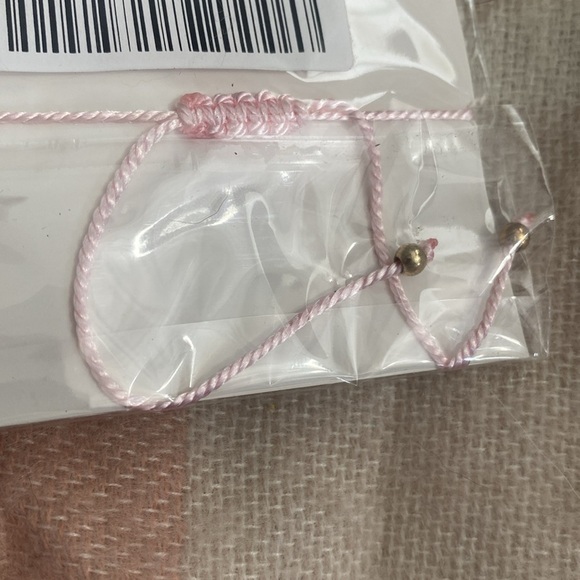 Pink Evil Eye Bracelet with Gold Accents # 109 - Picture 5 of 5